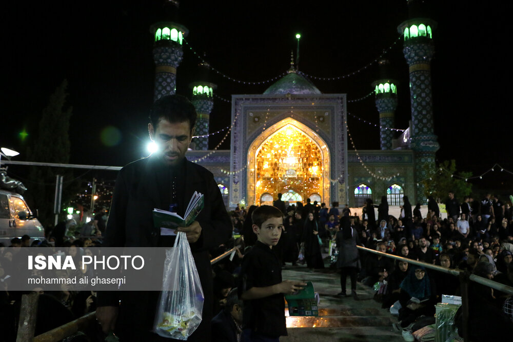 لیالی قدر، شب بیست و یکم ماه مبارک رمضان - امامزاده پنج تن لویزان