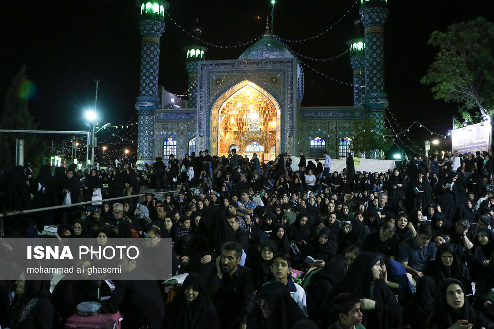 لیالی قدر، شب بیست و یکم ماه مبارک رمضان - امامزاده پنج تن لویزان