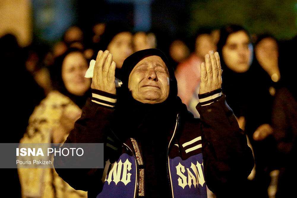 لیالی قدر، شب بیست و یکم ماه مبارک رمضان در باغ موزه دفاع مقدس همدان