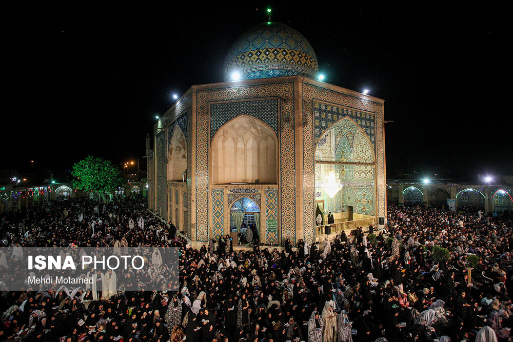 لیالی قدر، شب بیست و یکم ماه مبارک رمضان در امامزاده حسین (ع) قزوین