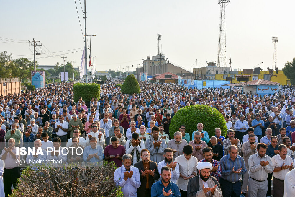 برگزاری نماز عید فطر در آبادان