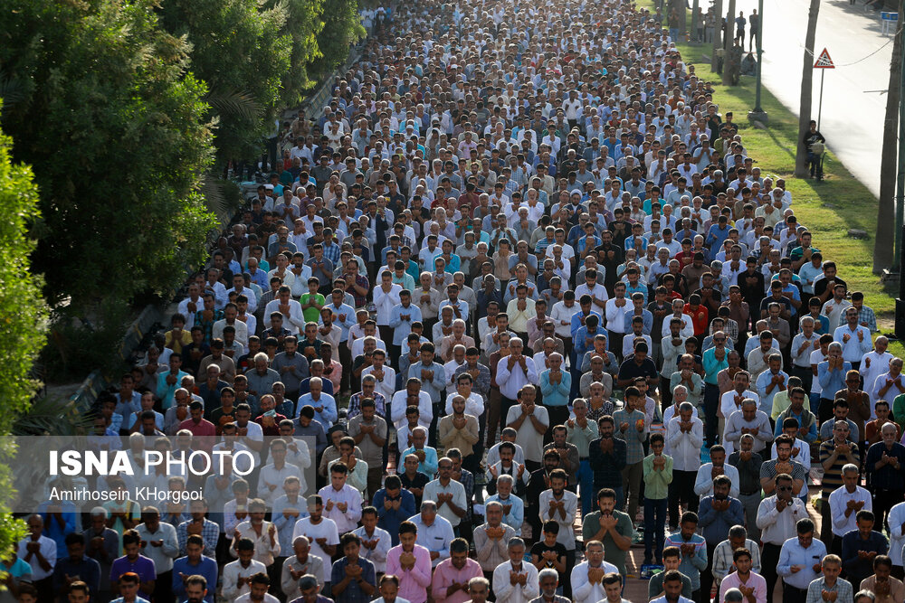 برگزاری نماز عید فطر در بندرعباس