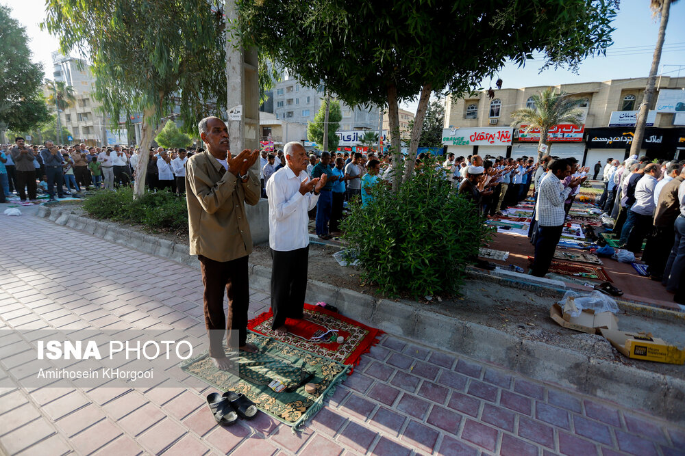 برگزاری نماز عید فطر در بندرعباس