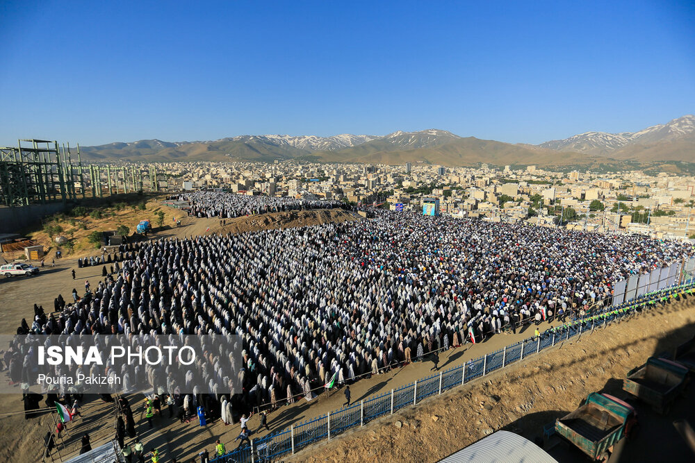 برگزاری نماز عید فطر در همدان