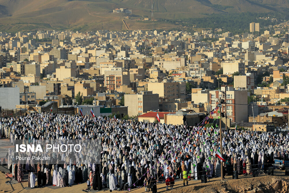 برگزاری نماز عید فطر در همدان