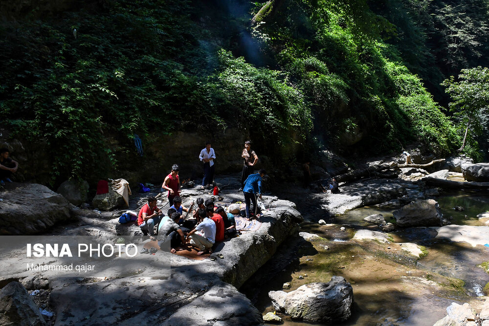 ایران زیباست؛ آبشار شیر آباد در استان گلستان