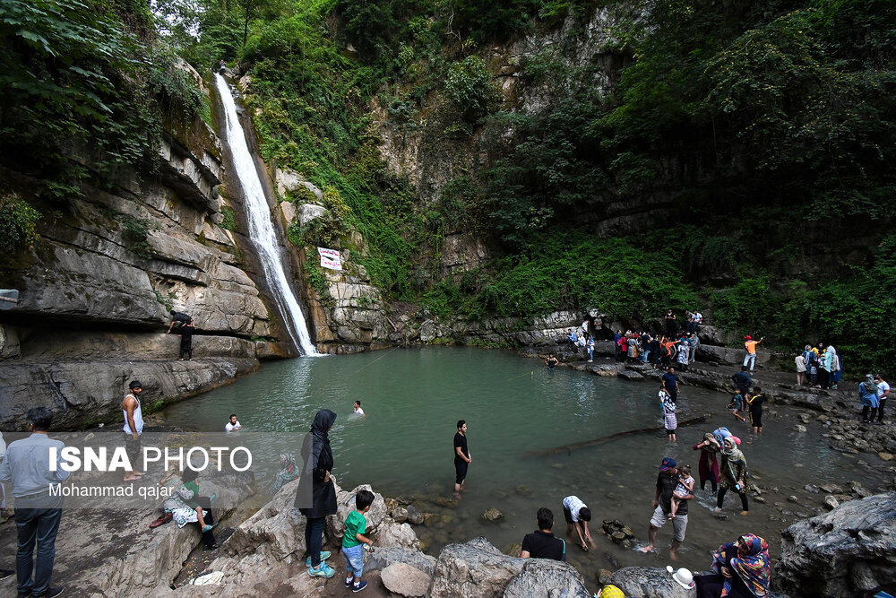 ایران زیباست؛ آبشار شیر آباد در استان گلستان