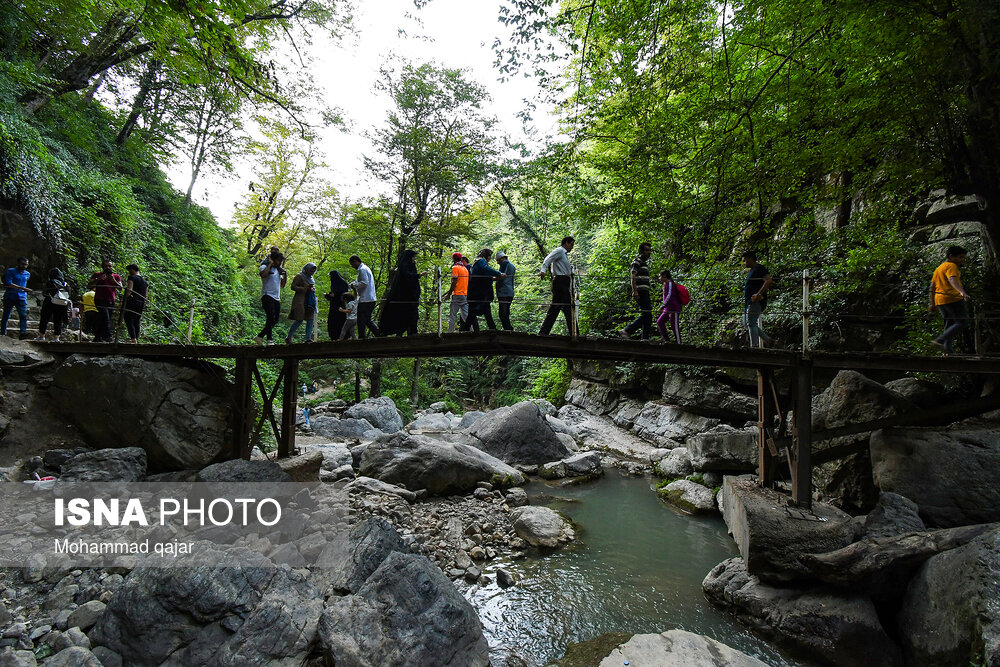 ایران زیباست؛ آبشار شیر آباد در استان گلستان