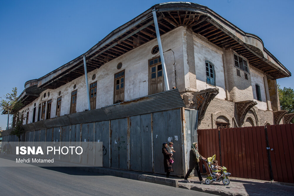 وضعیت بحرانی قدیمی ترین گراند هتل ایران در قزوین