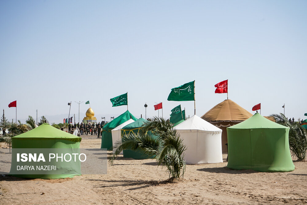 مراسم تعزيه روز عاشورا در آران و بيدگل