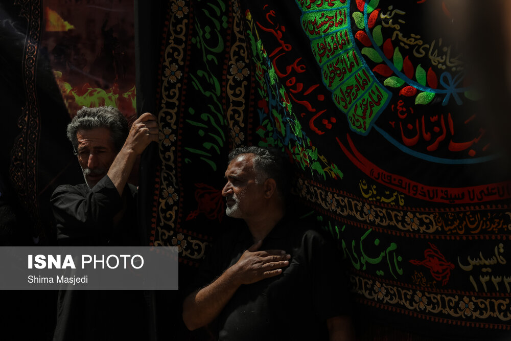 عزاداری عاشورای حسینی(ع) در محله منیریه