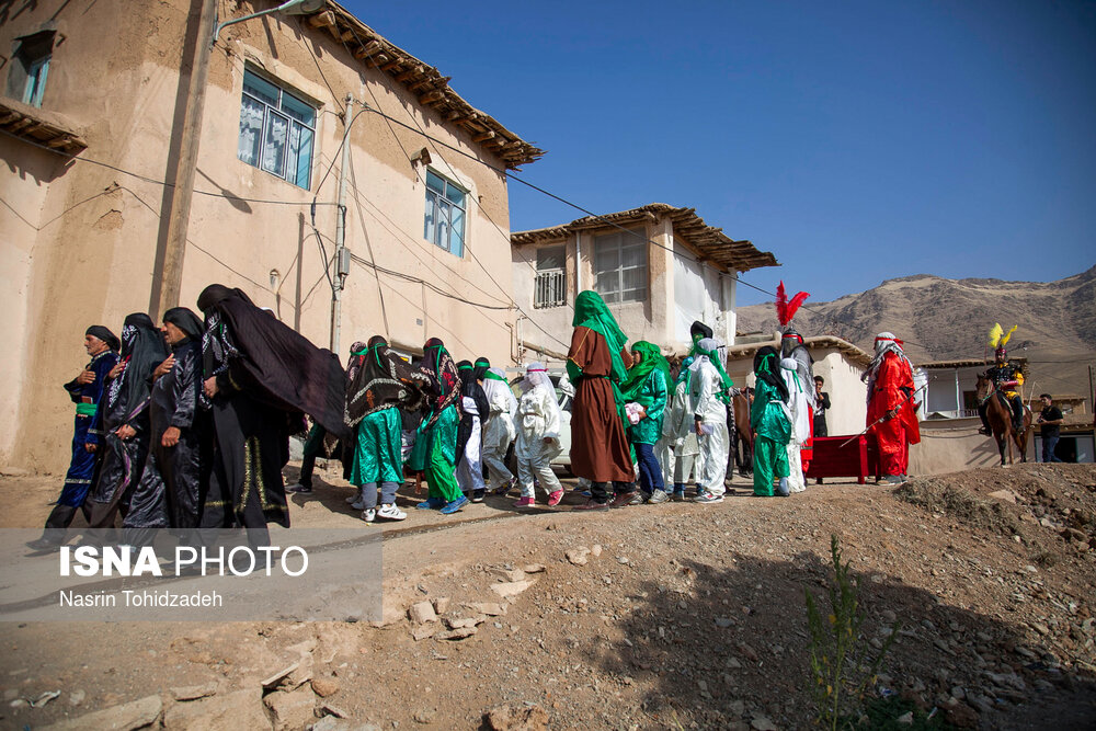 تعزیه خوانی در روستای تاریخی کندوله در کرمانشاه