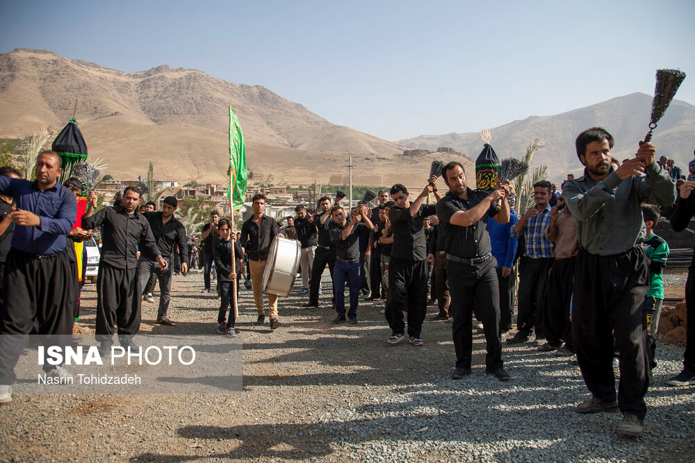 تعزیه خوانی در روستای تاریخی کندوله در کرمانشاه