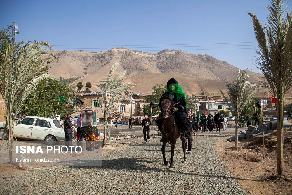 تعزیه خوانی در روستای تاریخی کندوله در کرمانشاه