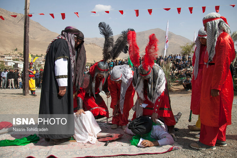 تعزیه خوانی در روستای تاریخی کندوله در کرمانشاه