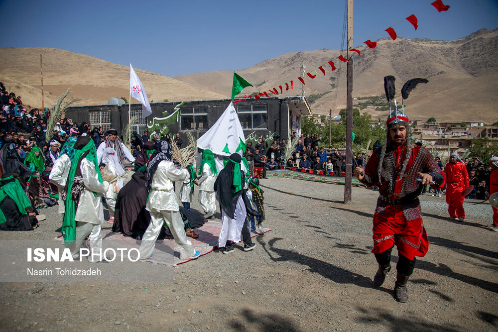 تعزیه خوانی در روستای تاریخی کندوله در کرمانشاه