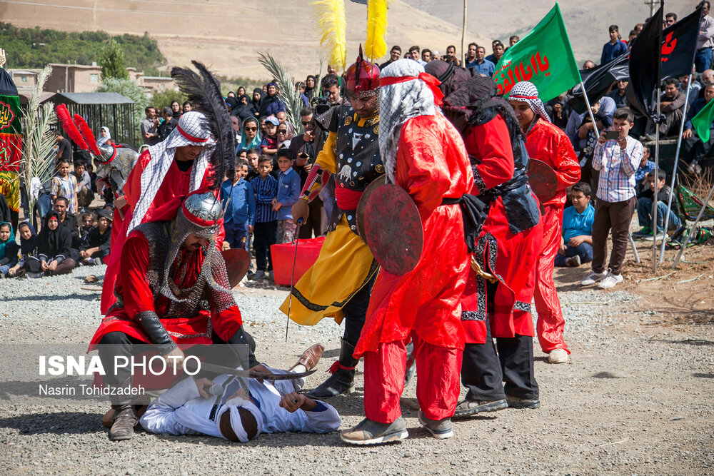 تعزیه خوانی در روستای تاریخی کندوله در کرمانشاه