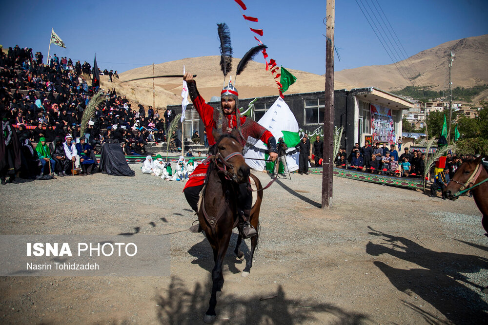 تعزیه خوانی در روستای تاریخی کندوله در کرمانشاه