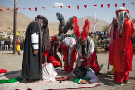 تعزیه خوانی در روستای تاریخی کندوله در کرمانشاه