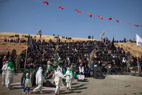 تعزیه خوانی در روستای تاریخی کندوله در کرمانشاه