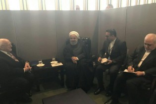 روسای جمهور ایران و ایرلند در نیویورک با یکدیگر دیدار کردند
