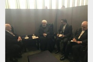 دیدار روسای جمهور ایران و ایرلند در نیویورک