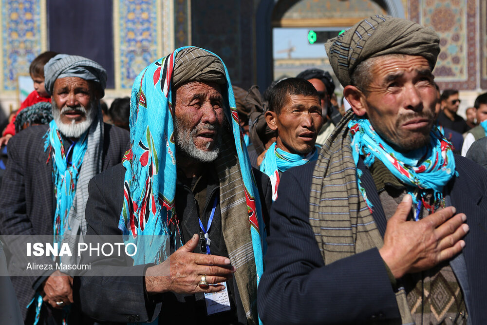 عزاداری اربعین حسینی در حرم امام رضا(ع)