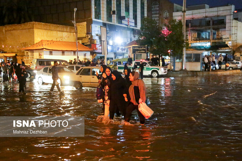 آبگرفتگی در اهواز