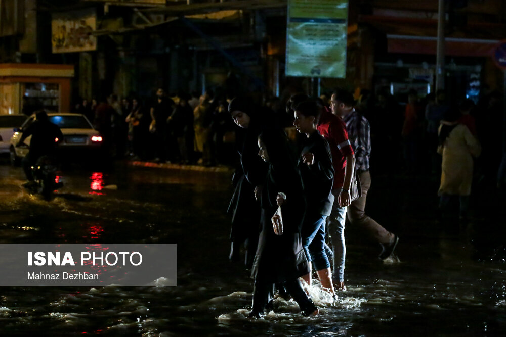 آبگرفتگی در اهواز