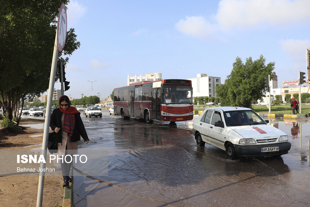 اهواز غرق در آب