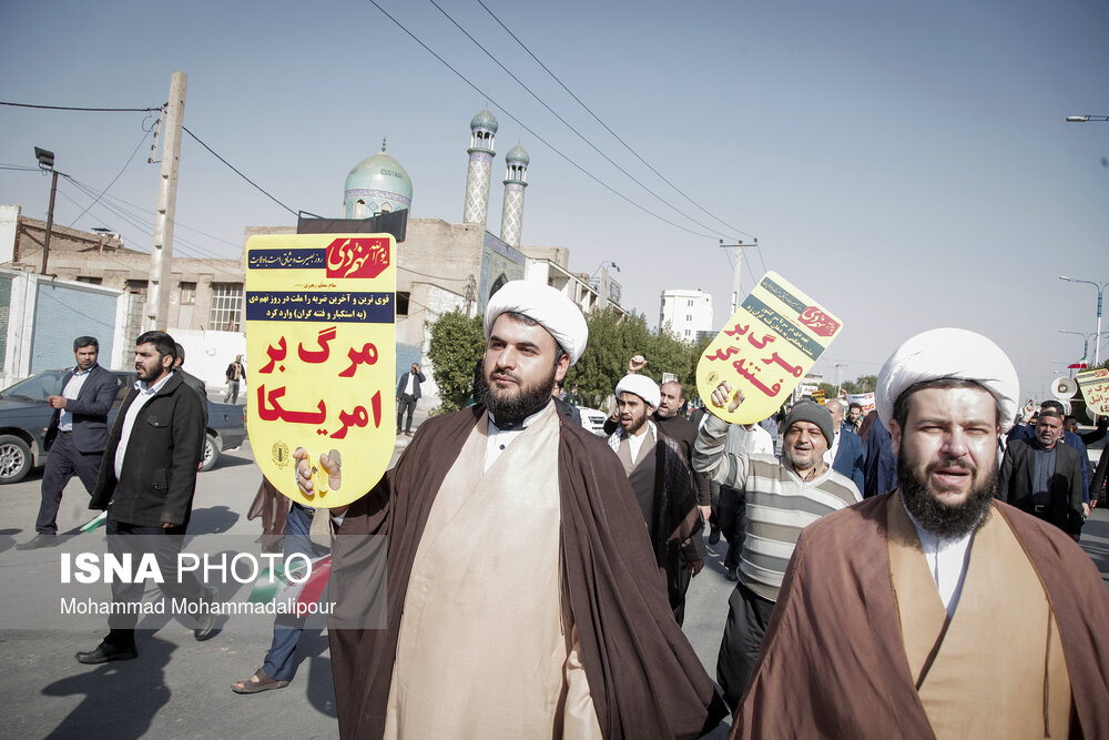 مراسم گرامیداشت روز ۹دی در اهواز