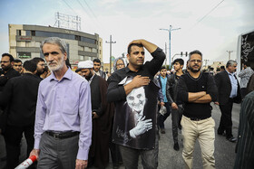 راهپیمایی مردم اهواز در پی شهادت سردار سپهبد شهید قاسم سلیمانی