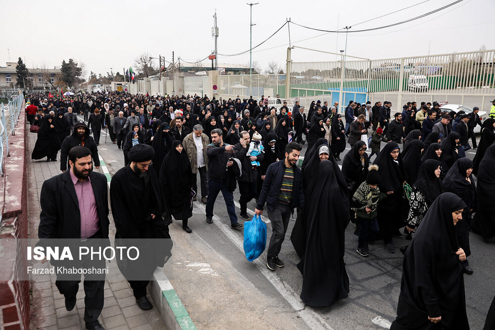 در حاشیه نماز جمعه امروز تهران - ۲۷ دی