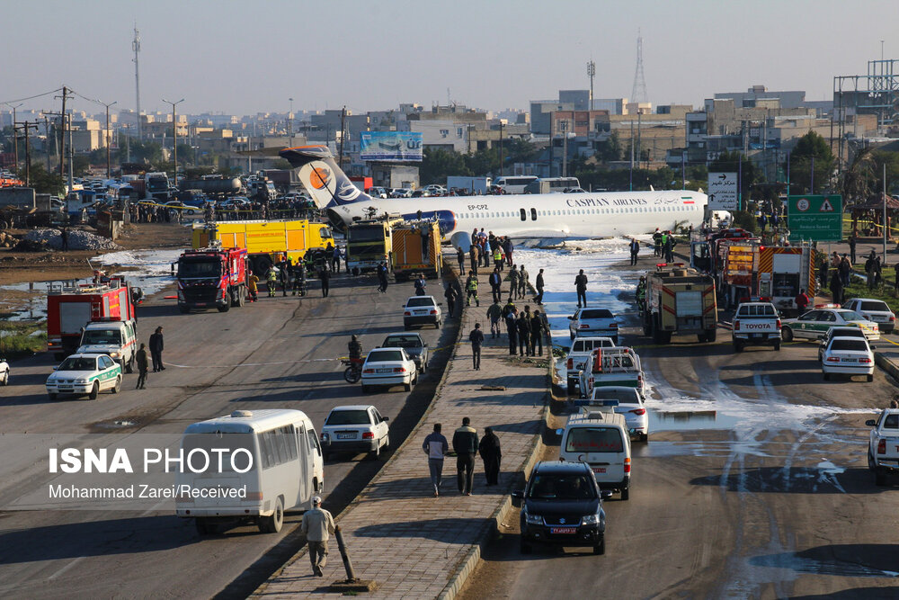 خروج هواپیمای مسافری تهران – ماهشهر