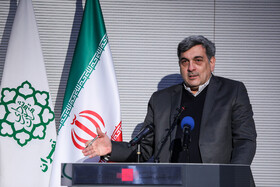 سخنرانی پیروز حناچی شهردار تهران در مراسم افتتاحیه‌ سالن‌های جدید پردیس ملت