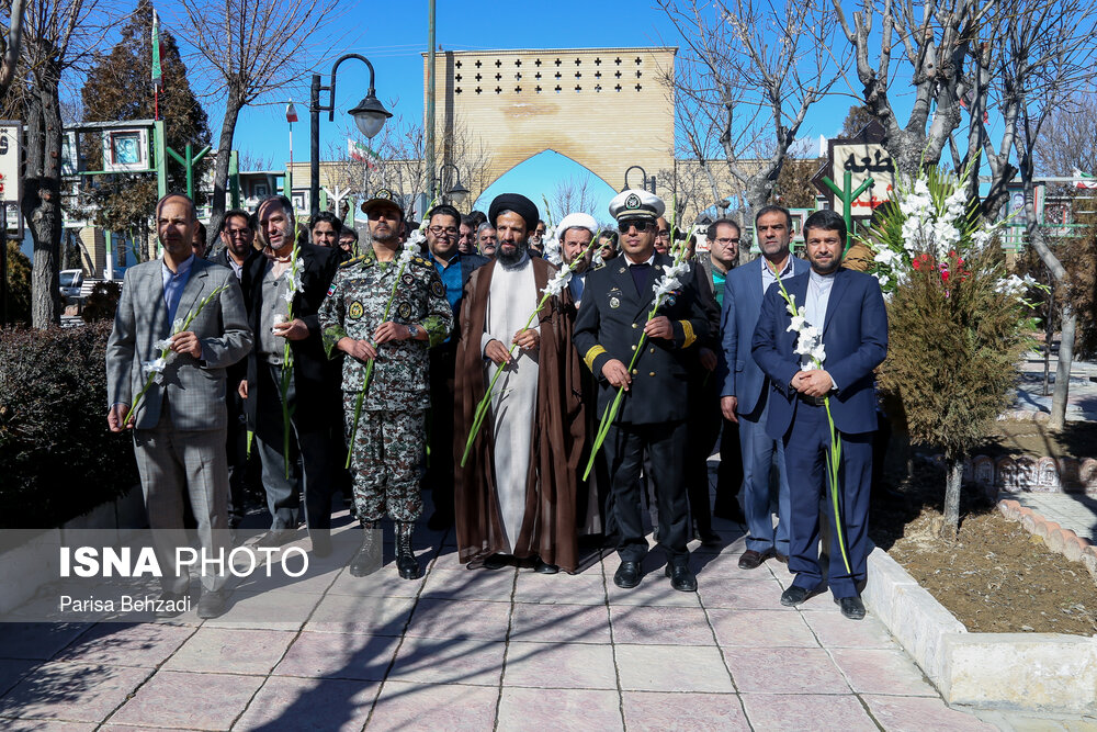 تجدید میثاق دانشگاهیان استان مرکزی با شهدا