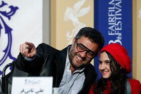 هشتمین روز سی و هشتمین جشنواره فیلم فجر - عوامل فیلم «پدران» در نشست خبری
