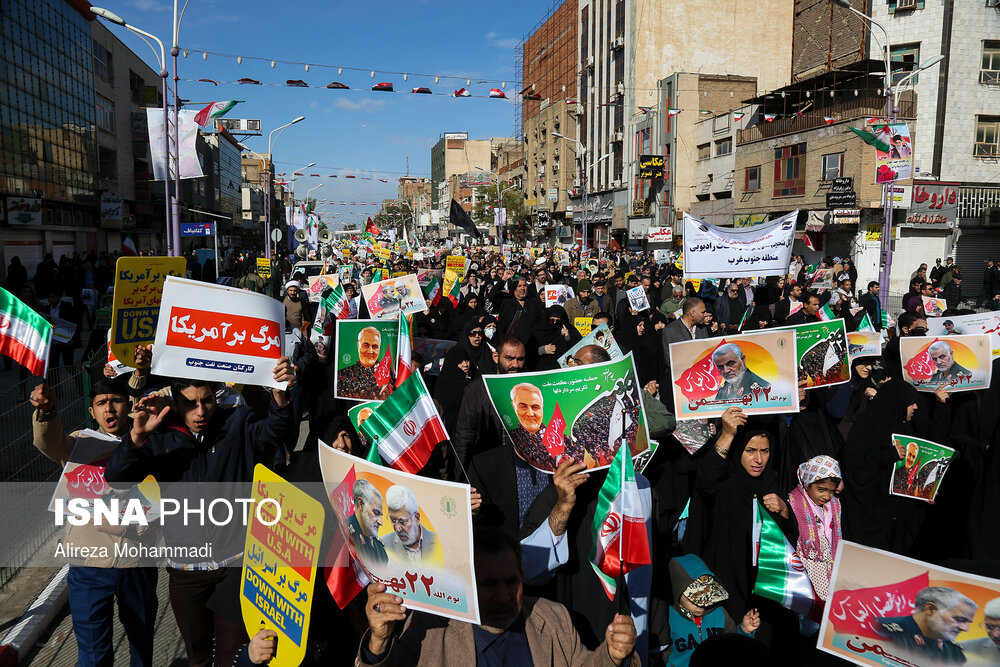 راهپیمایی ۲۲ بهمن در اهواز