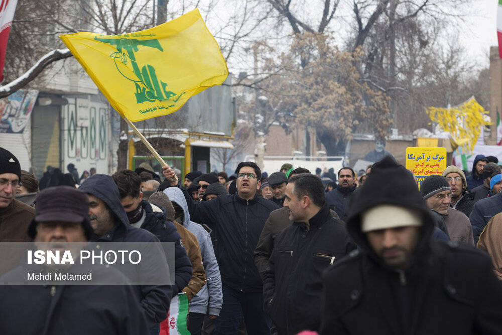 راهپیمایی ۲۲ بهمن در قزوین