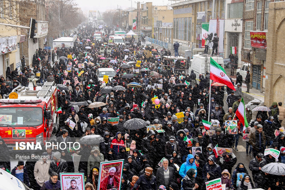 راهپیمایی ۲۲ بهمن در اراک