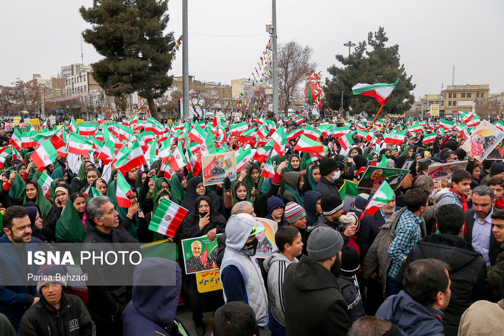 راهپیمایی ۲۲ بهمن در اراک