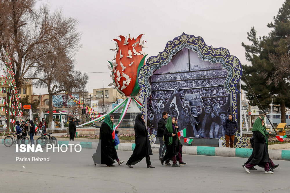 راهپیمایی ۲۲ بهمن در اراک