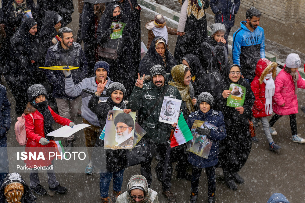 راهپیمایی ۲۲ بهمن در اراک