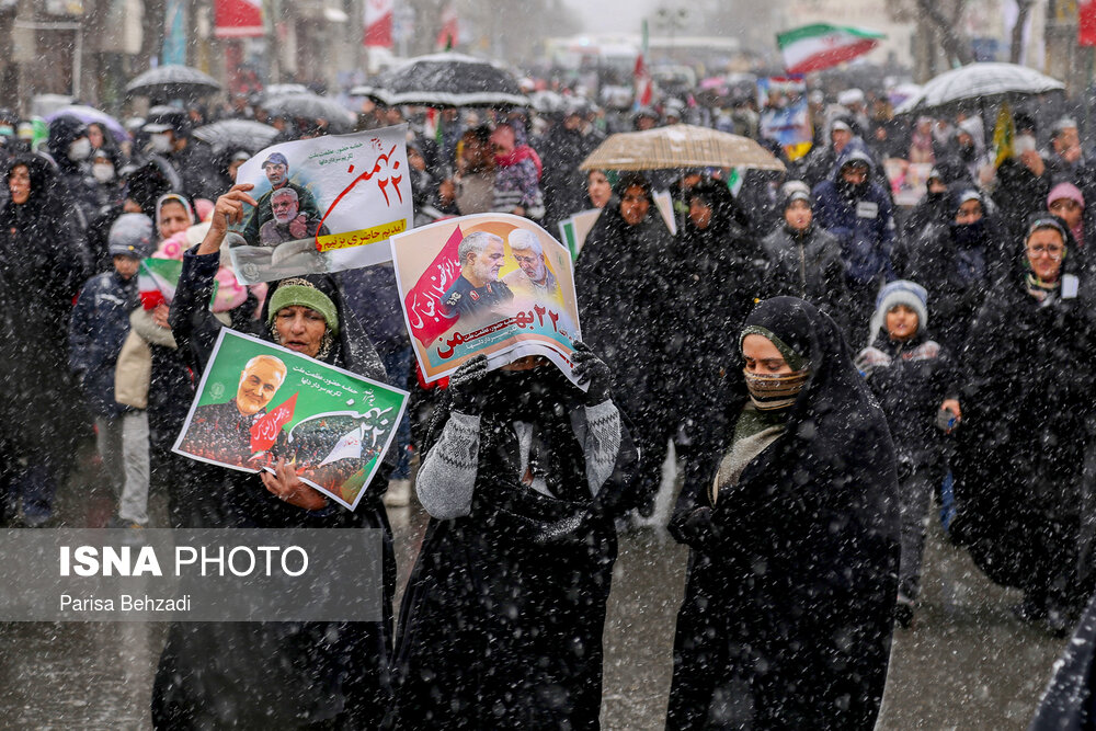 راهپیمایی ۲۲ بهمن در اراک