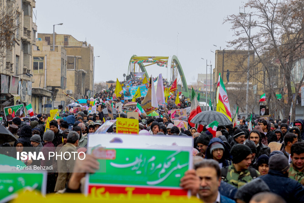 راهپیمایی ۲۲ بهمن در اراک