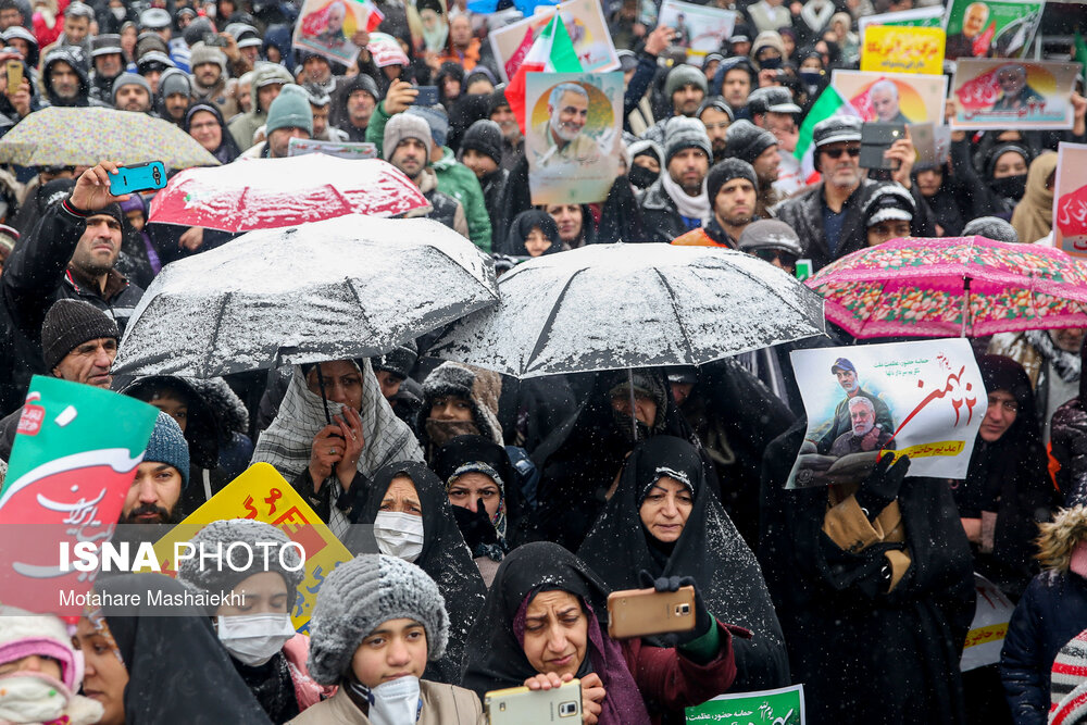 راهپیمایی ۲۲ بهمن در اراک