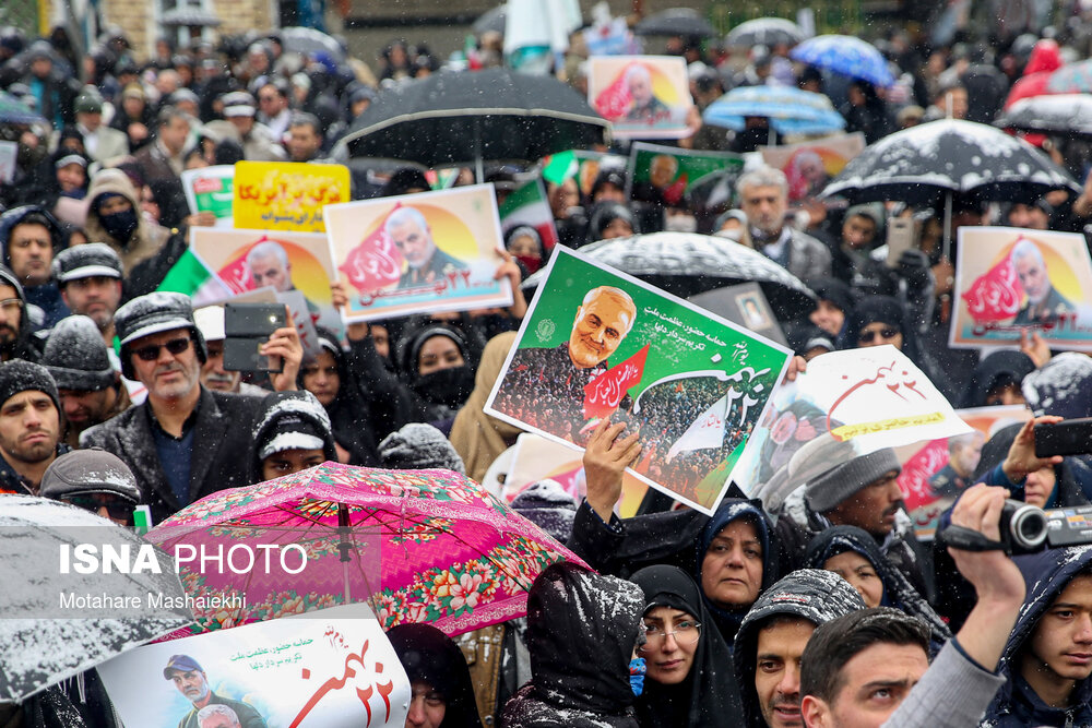 راهپیمایی ۲۲ بهمن در اراک