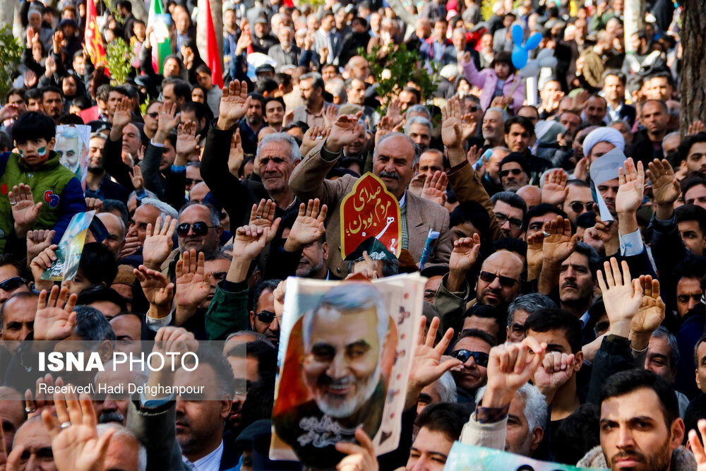 راهپیمایی ۲۲ بهمن در سبزوار