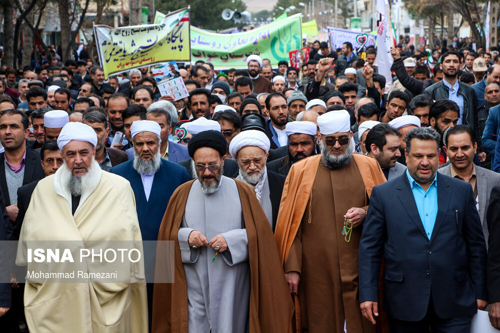 راهپیمایی ۲۲ بهمن در خواف