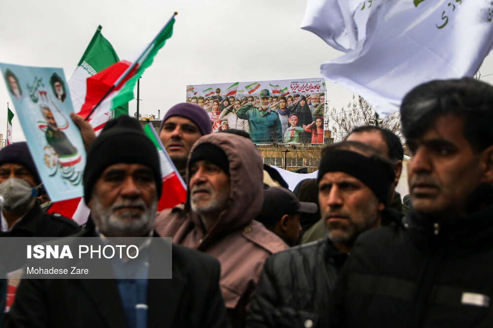 راهپیمایی ۲۲ بهمن در مشهد